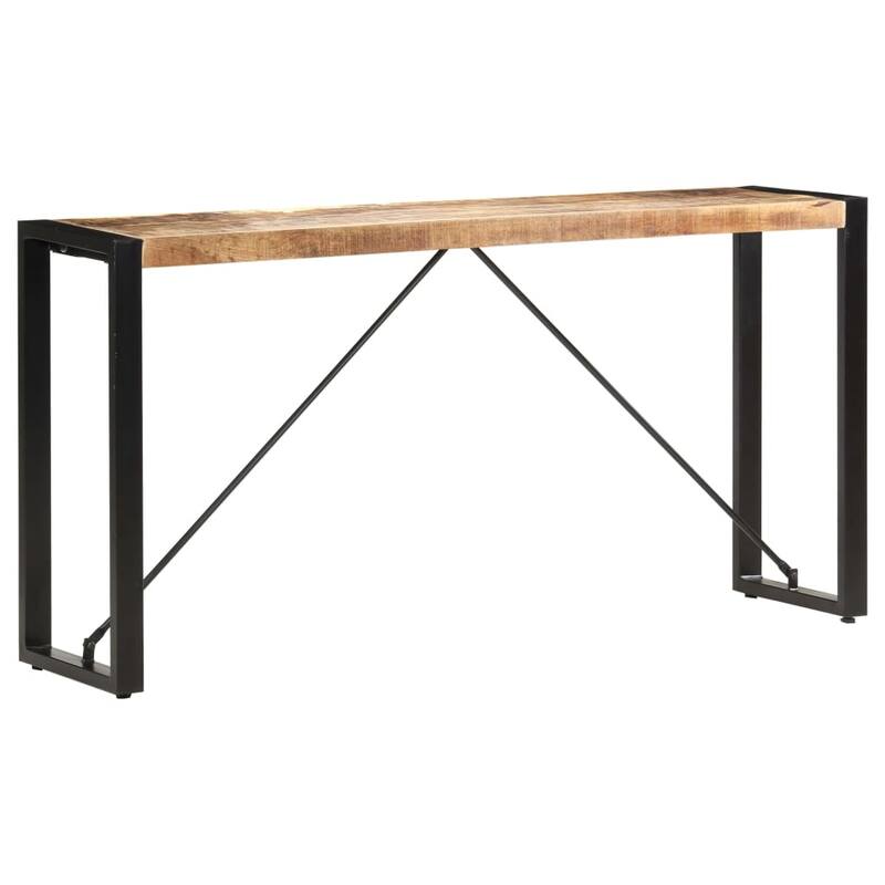 vidaXL Console Table Entryway Table Narrow Hall Side Table Solid Wood Mango