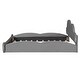 preview thumbnail 28 of 28, Queen Size Cloud-shaped Headboard Upholstered Platform Bed