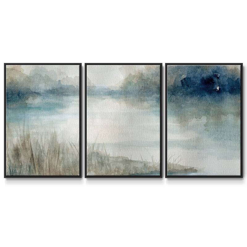 Still Evening Waters - Multi Piece Framed Canvas