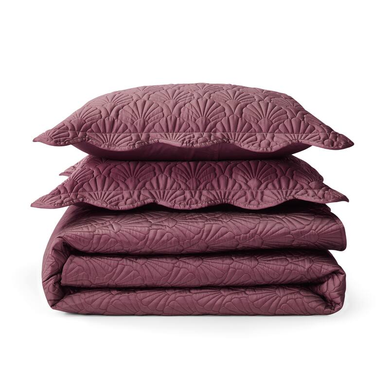 Ted Baker Deco Shell Quilt Set