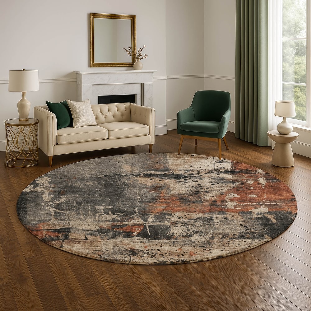 Premium Washable Super Soft Abstract Modern Mayfield Rug