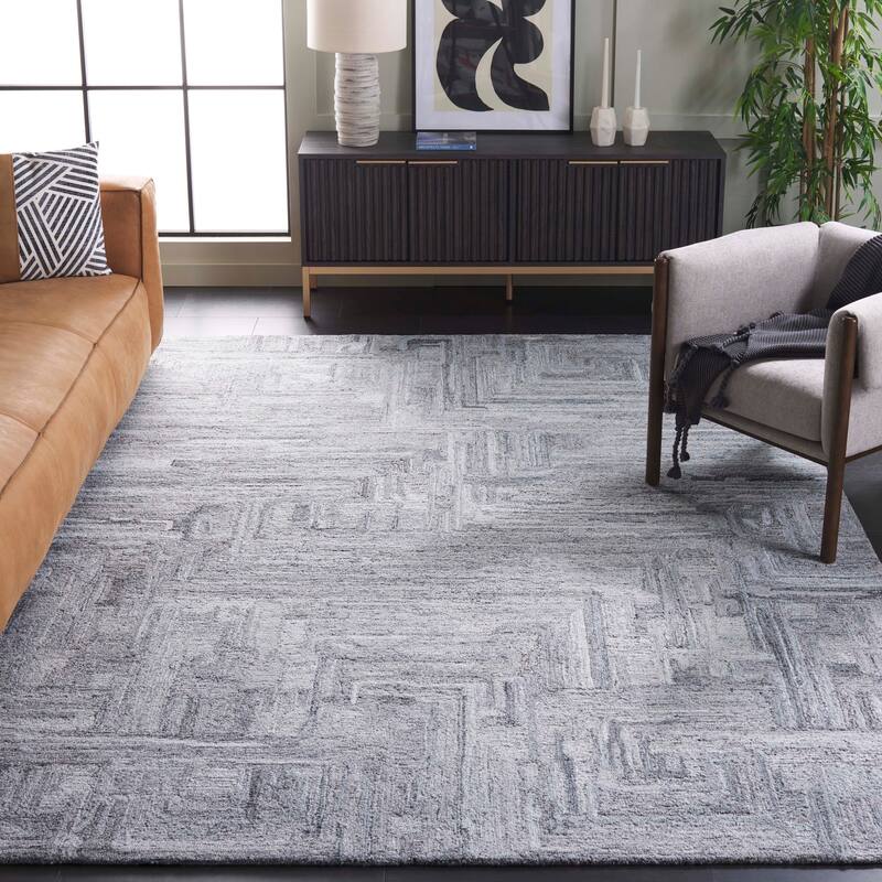 SAFAVIEH Handmade Abstract Nikolitsa Contemporary Rug