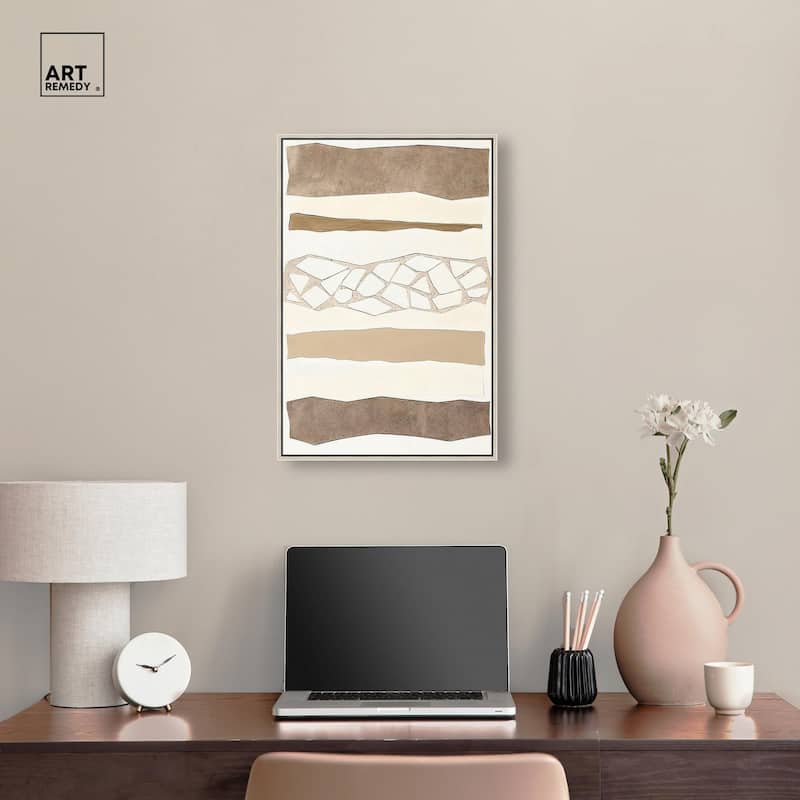 Relief Rifts I Canvas by Art Remedy