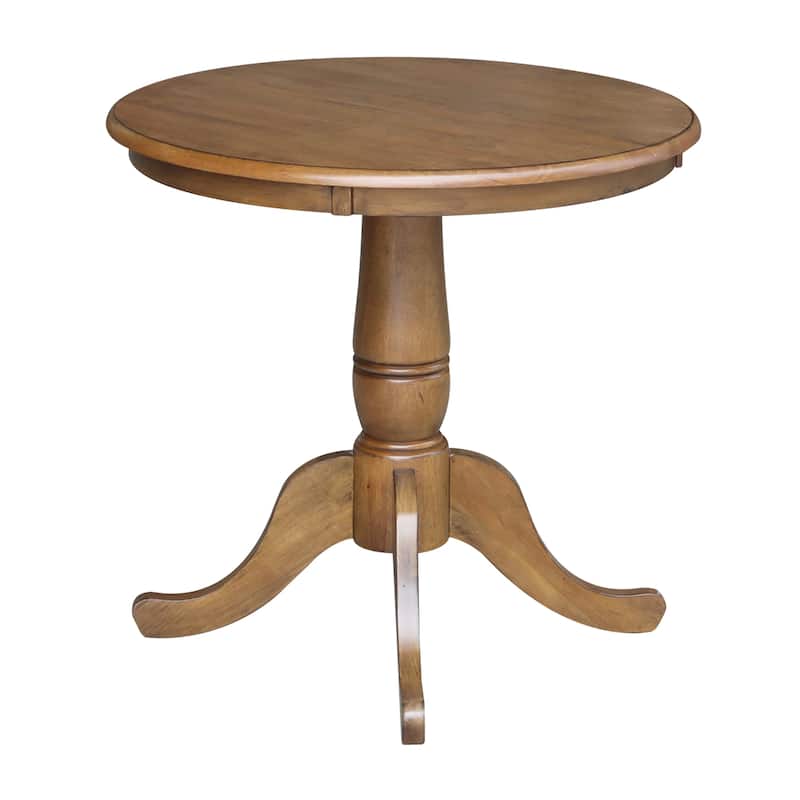 International Concepts 30-inch Round Pedestal Table