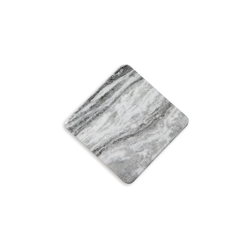 Signature Design by Ashley Keithwell Gray Accent Table - 13.5" W x 13.5" D x 20.25" H
