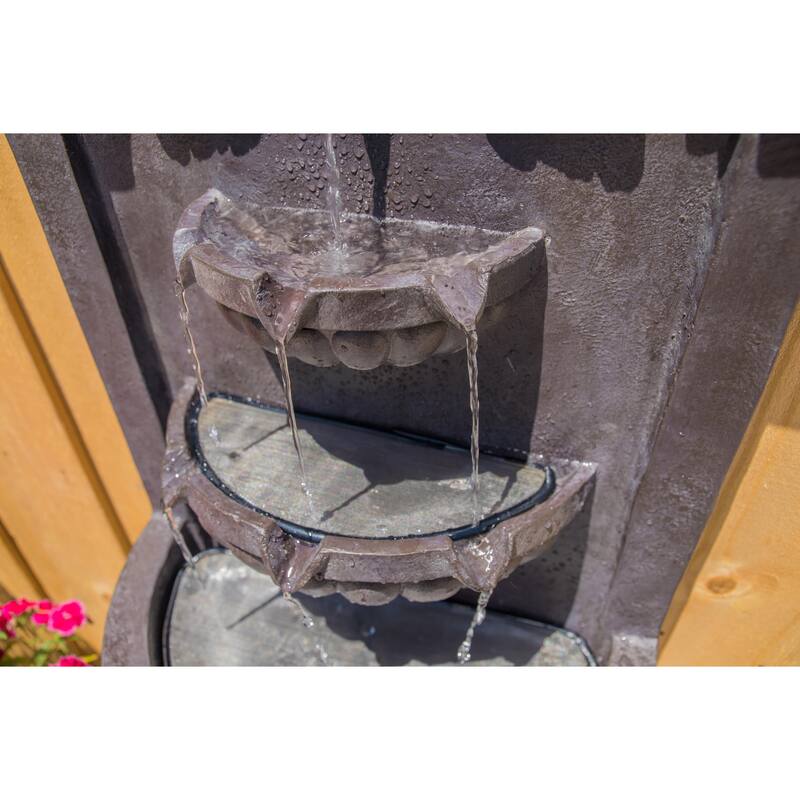 Kenroy Home San Pablo Wall Fountain - Plum Bronze