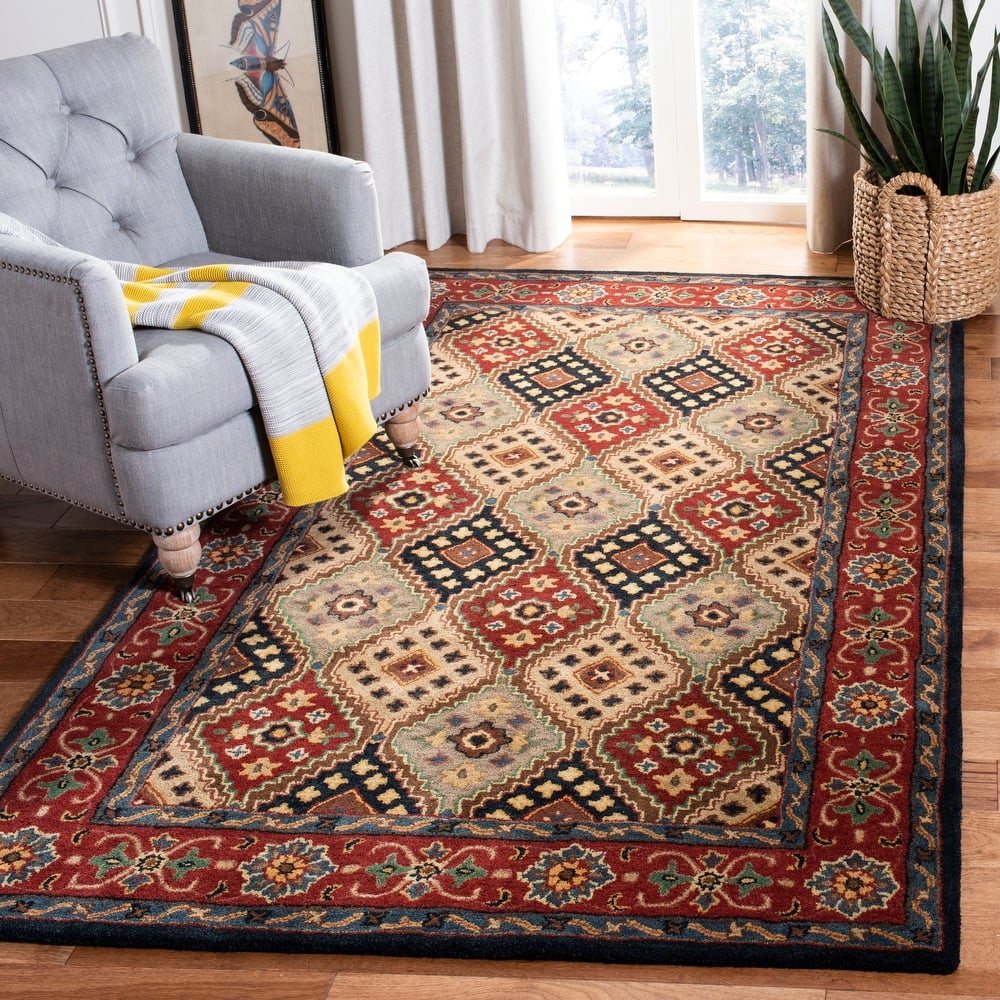 SAFAVIEH Handmade Heritage Links Oriental Wool Rug