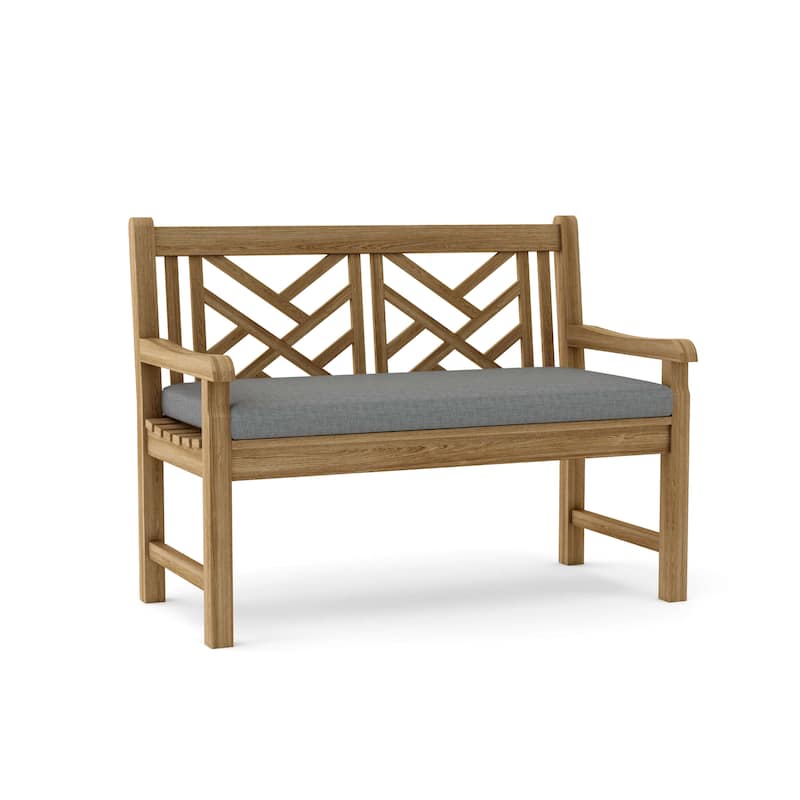 Vilano 2-Seater Bench - N/A - Cast Slate