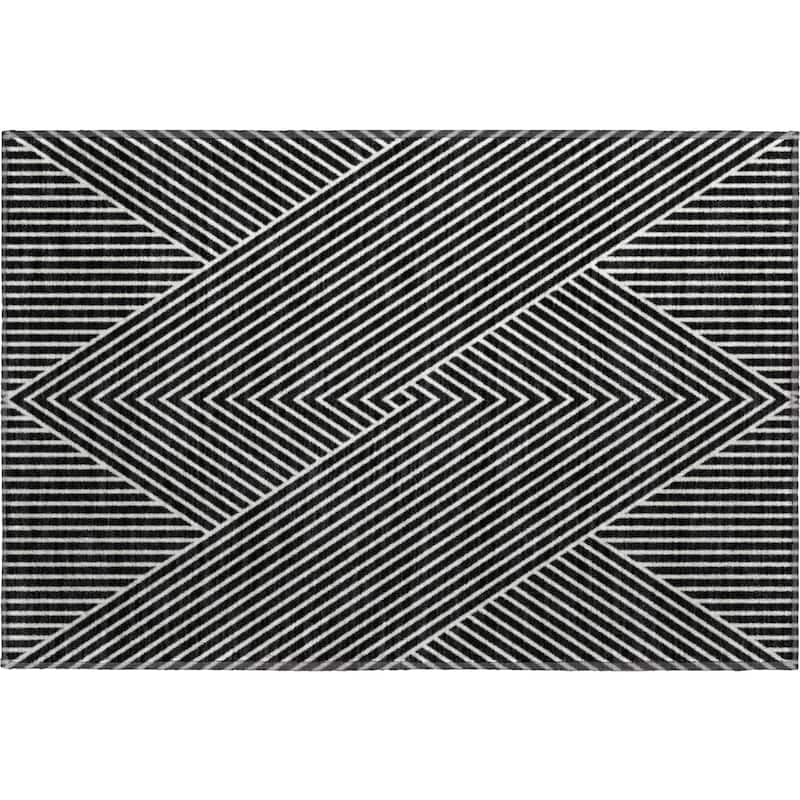 Premium Washable Super Soft Modern Geo Mayfield Rug