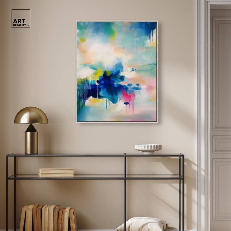Prismatic Weeps Color II Canvas by Art Remedy