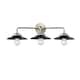 Option Brushed Satin Nickel / Matte Black