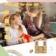 preview thumbnail 8 of 10, Wooden Playhouse for Kids Outdoor with Working Door, Windows, Mailbox, Bench, Flowers Pot Holder, 39" x 38" x 55.5"