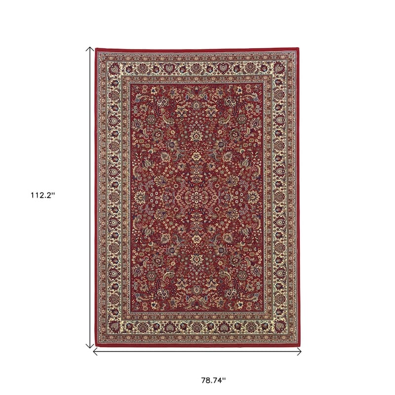 HomeRoots Oriental Traditional Runner Area Rug
