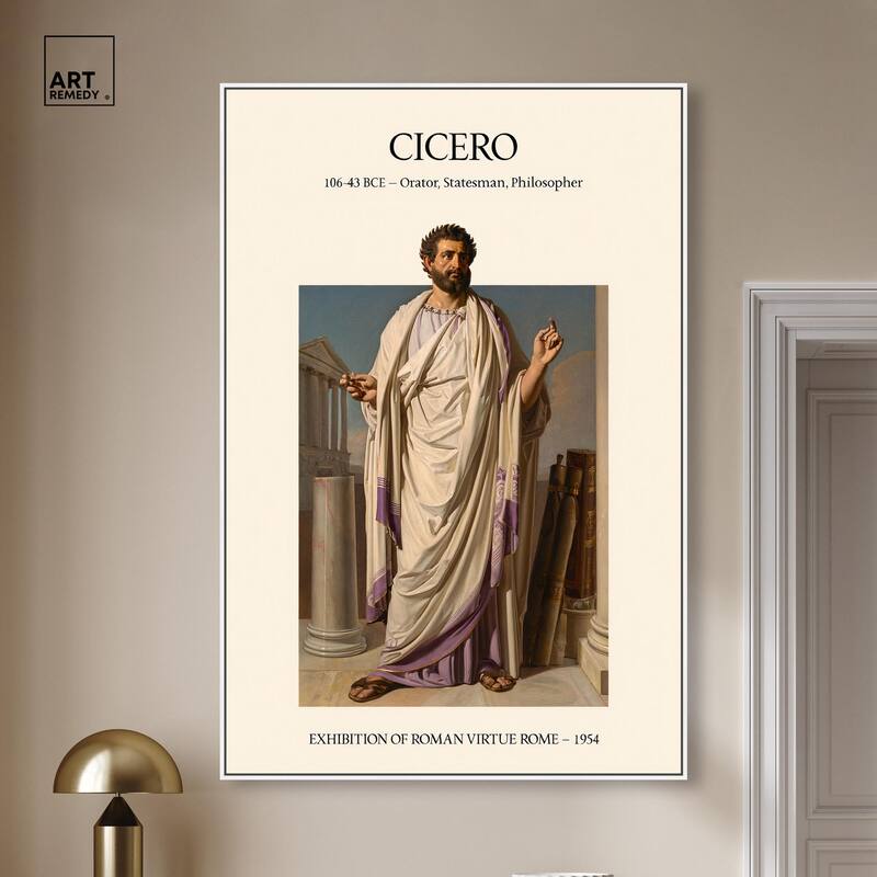 Visual Representation of Cicero Canvas by Art Remedy