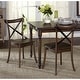 preview thumbnail 7 of 13, Simple Living Constance Solid Wood X-Back Dining Chairs (Set of 2)