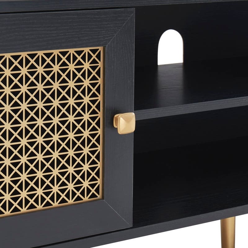 59 Inch TV Stand for 65'' TV, Classic Entertainment Center Media Console - 59"Wx15.5"Dx 20.9"H