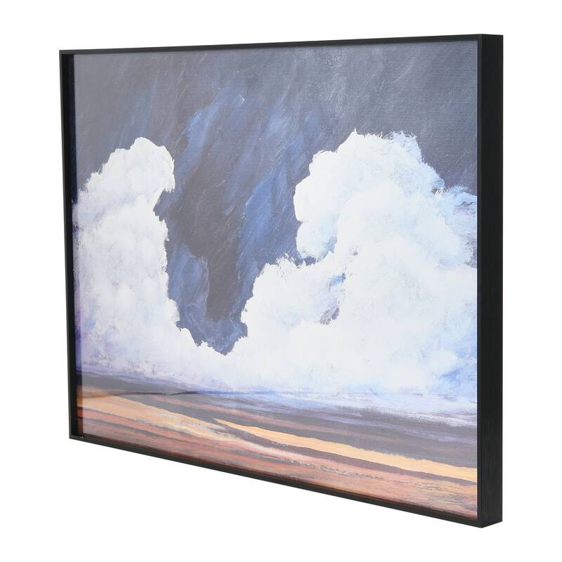 Shoreline Landscape in Metal Frame