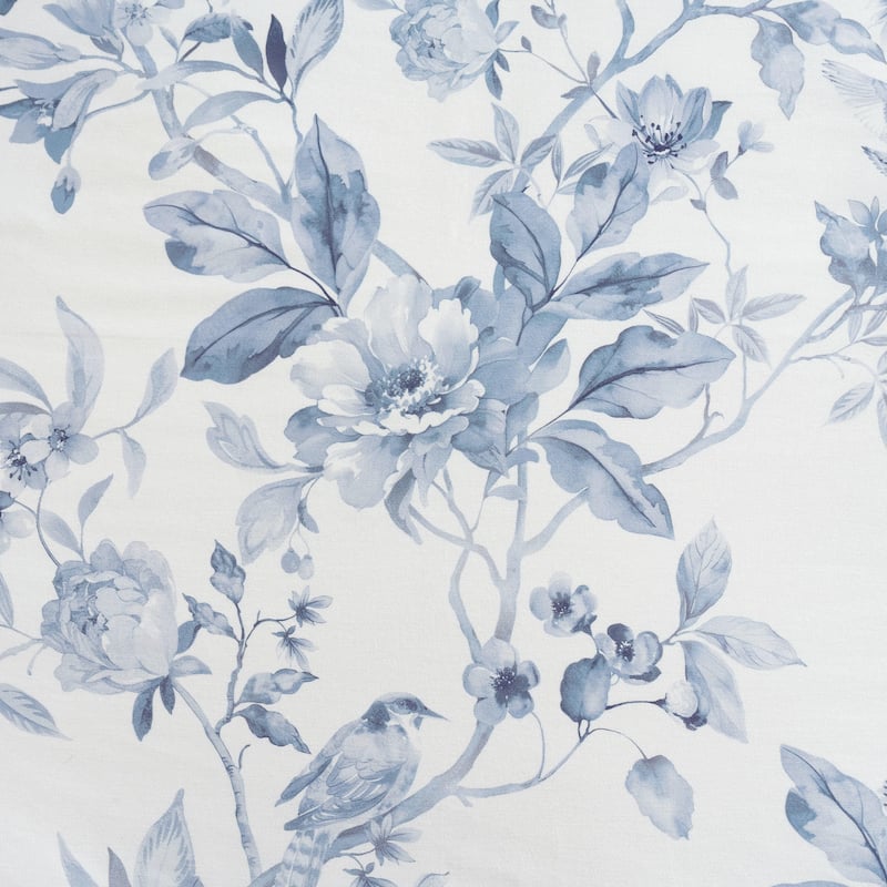 Martha Stewart Songbird Cotton Reversible Duvet Cover Set