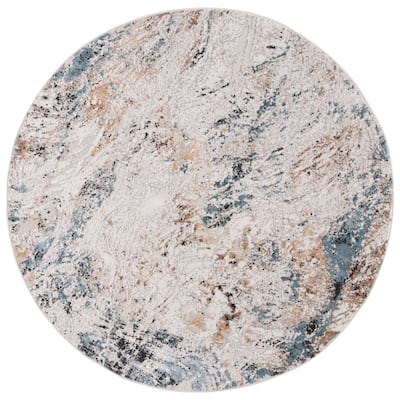 SAFAVIEH Rana Giovina Modern Contemporary Rug - 6'7" Round