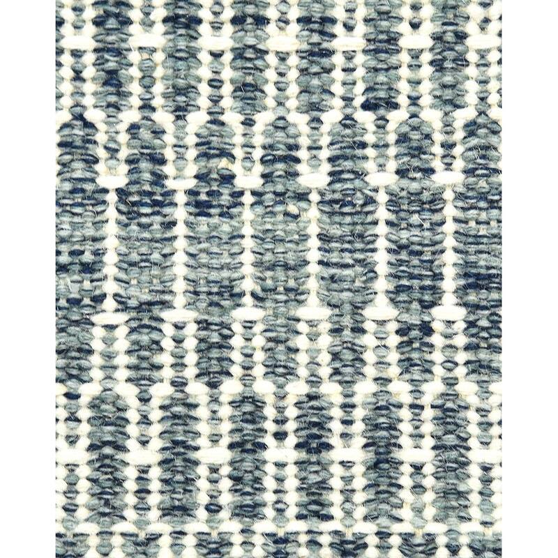 Deanna Handmade Geometric Modern Flatweave Area Rug