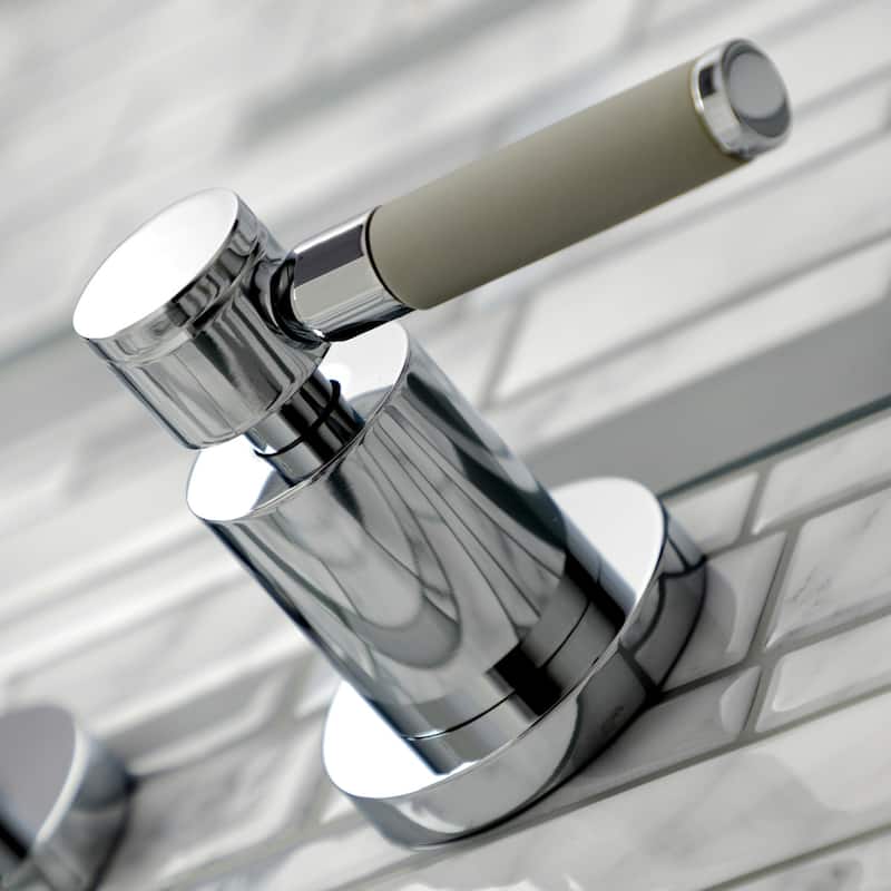 Kingston Brass Kaiser 3-Hole Wall Mount Roman Tub Faucet