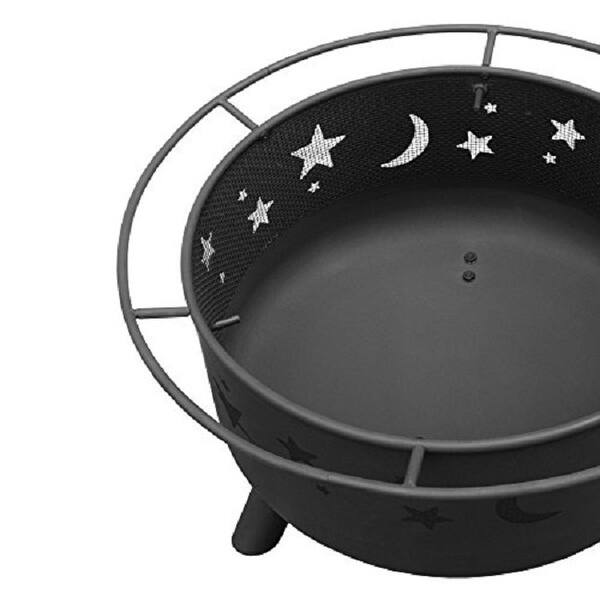 Shop Landmann 28345 24 Inch Big Sky Stars And Moons Fire Pit With