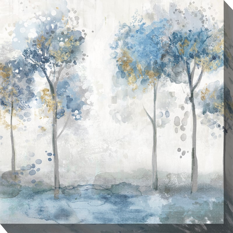 Glimmering Mist 1 Indoor/Outdoor Art 24"x24"