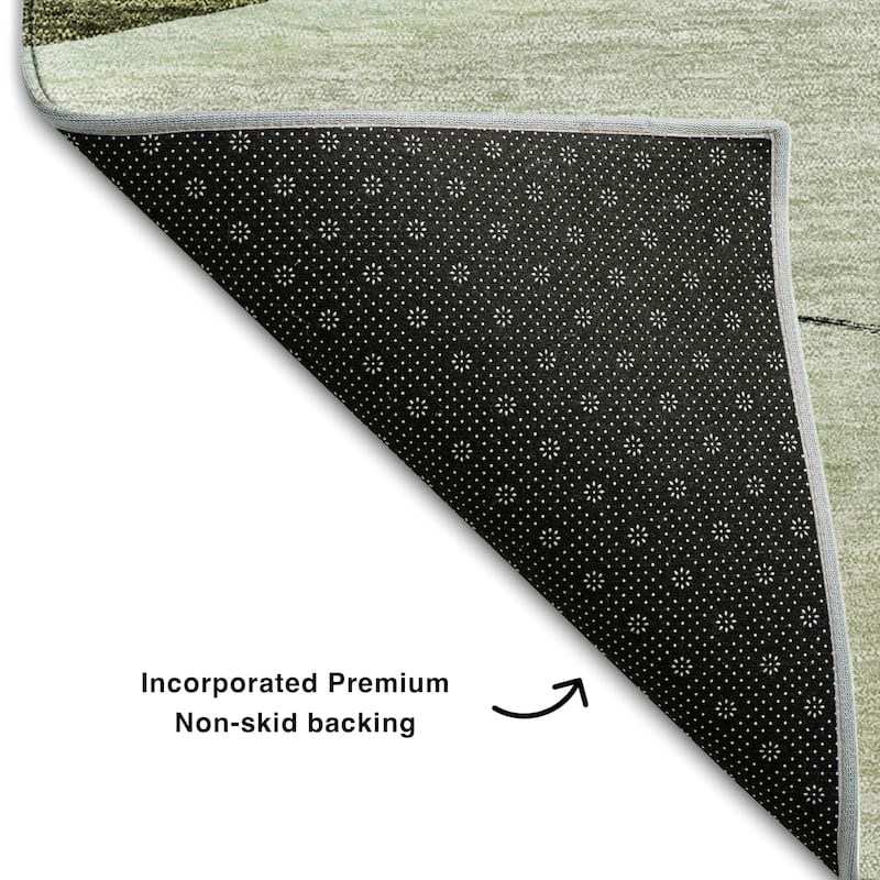 Premium Washable Super Soft Chic Floral Mayfield Rug