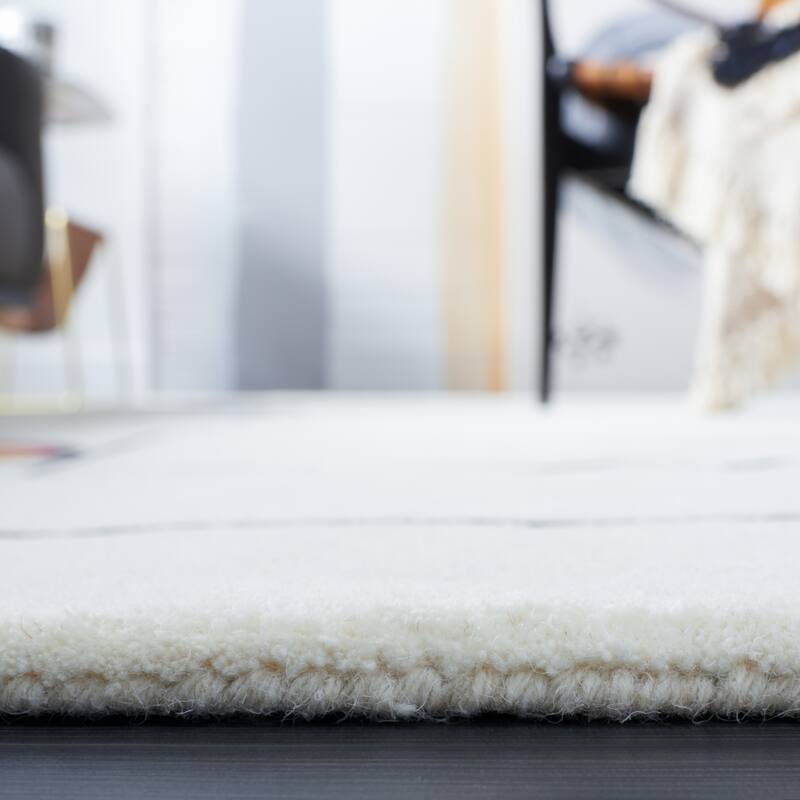 SAFAVIEH Handmade Fifth Avenue Aysu Mid-Century Modern Wool Rug
