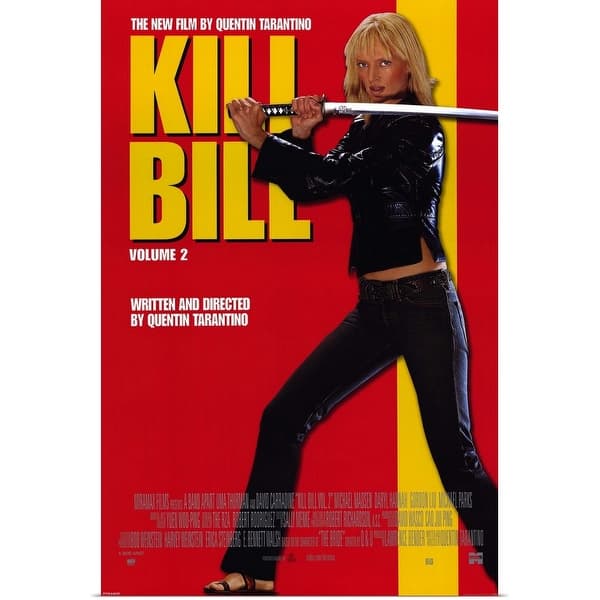 A3 KILL BILL VOL 2 2004 MOVIE Film Cinema wall Home Posters Print Art #21