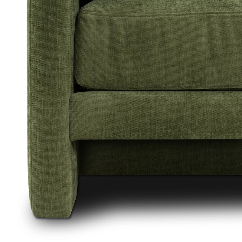 Poly & Bark Lea 90" Sofa - Includes 2 Bloster Pillows and Removable Cushion Covers