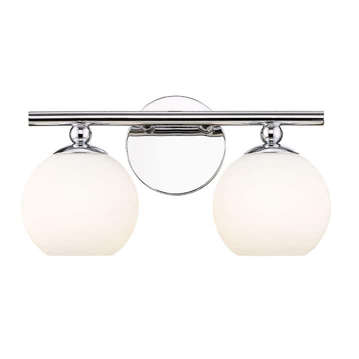 Z-Lite 1100-2V Neoma 2 Light 8" Wide Vanity Light - Chrome