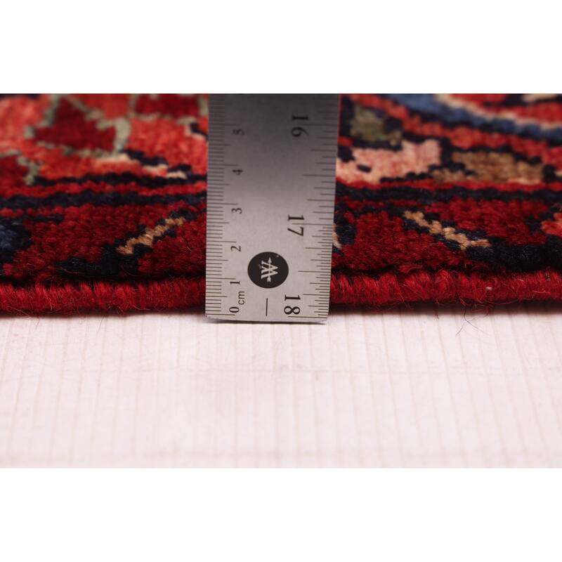 ECARPETGALLERY Hand-knotted Andelz Red Wool Rug - 3'1 x 8'2