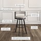 preview thumbnail 11 of 11, Amisco Browser Swivel Bar Stool