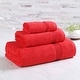 preview thumbnail 16 of 140, Superior Heritage Egyptian Cotton Absorbent 3-Piece Towel Set Red