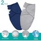 preview thumbnail 2 of 4, 2 Pack Cotton Baby Swaddles Blankets 0-3 Months