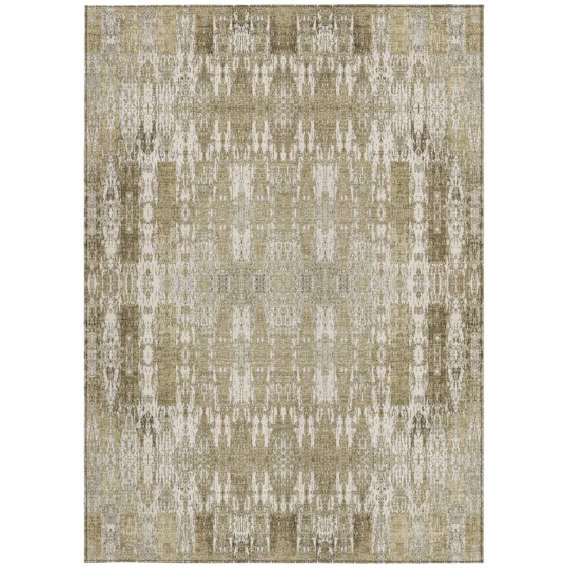 HomeRoots Moroccan Transitional Rectangle Outdoor Rug