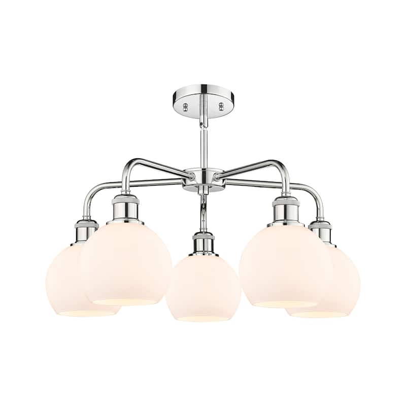Innovations Lighting 516-5CR-15-24 Athens Chandelier Athens 5 Light