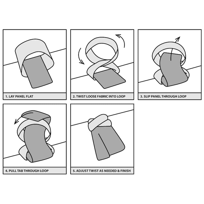 Madison Park Natalie Lightweight Faux Silk Valance with Beads - 50x26"