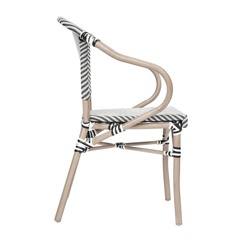 Stacking Bistro Chairs with Metal Frames