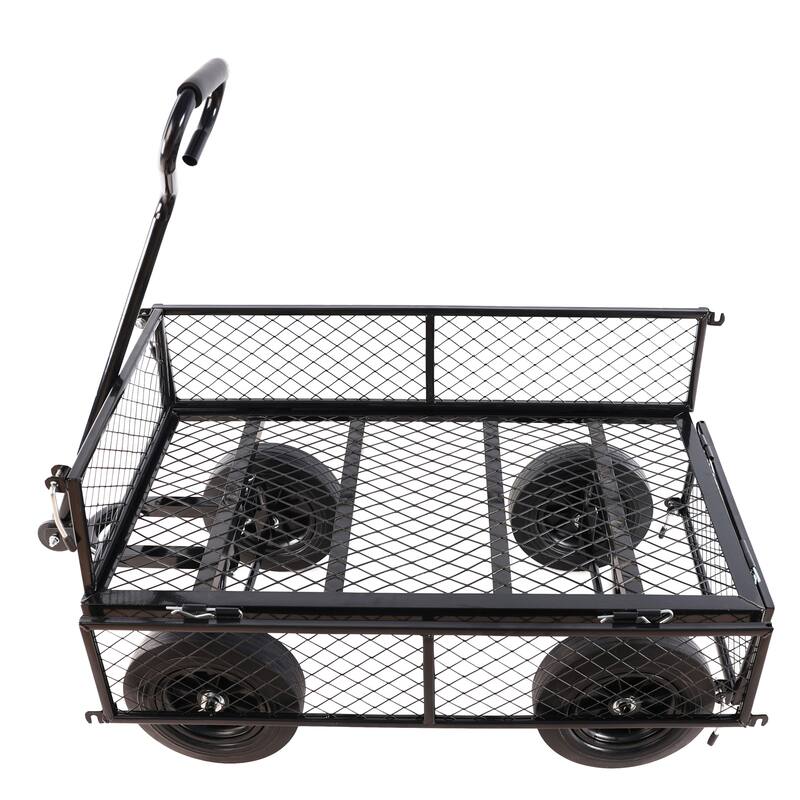 Solid wheels Tools cart Wagon Cart