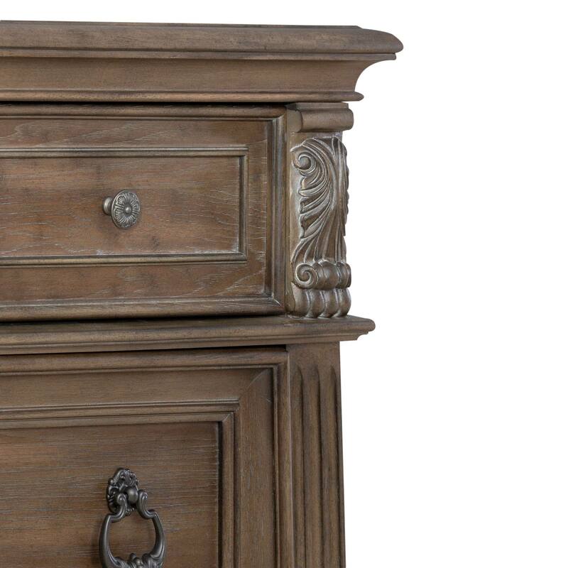 Liberty Furniture Carlisle Court Bedroom 5 Drawer Chest Chestnut Finish