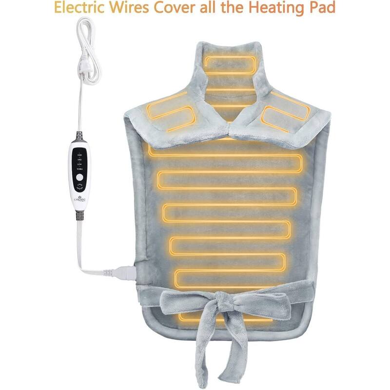 33x22 inch Heating Pad for Neck and Shoulders with Auto Shut Off