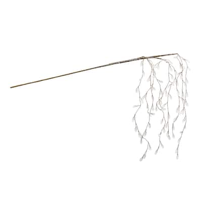 6 Piece Set Icy Hanging Artificial Christmas Branches 22.75"