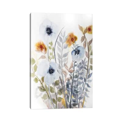 iCanvas "Floral Embrace I" by Doris Charest Canvas Print