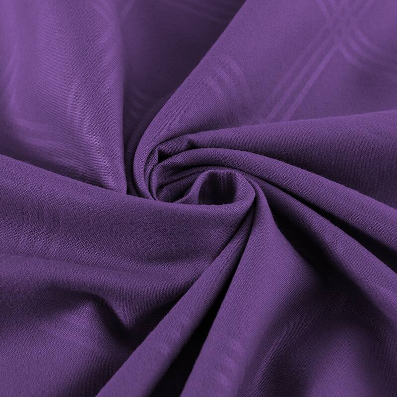 10-piece Solid Color Microfiber Comforter and Sheets Set