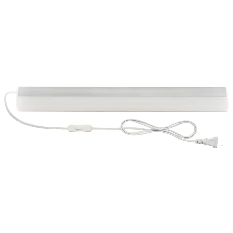 13.5W LED Under Cabinet Light Bar 24 inches in length 3000K 1050 Lumens 120V