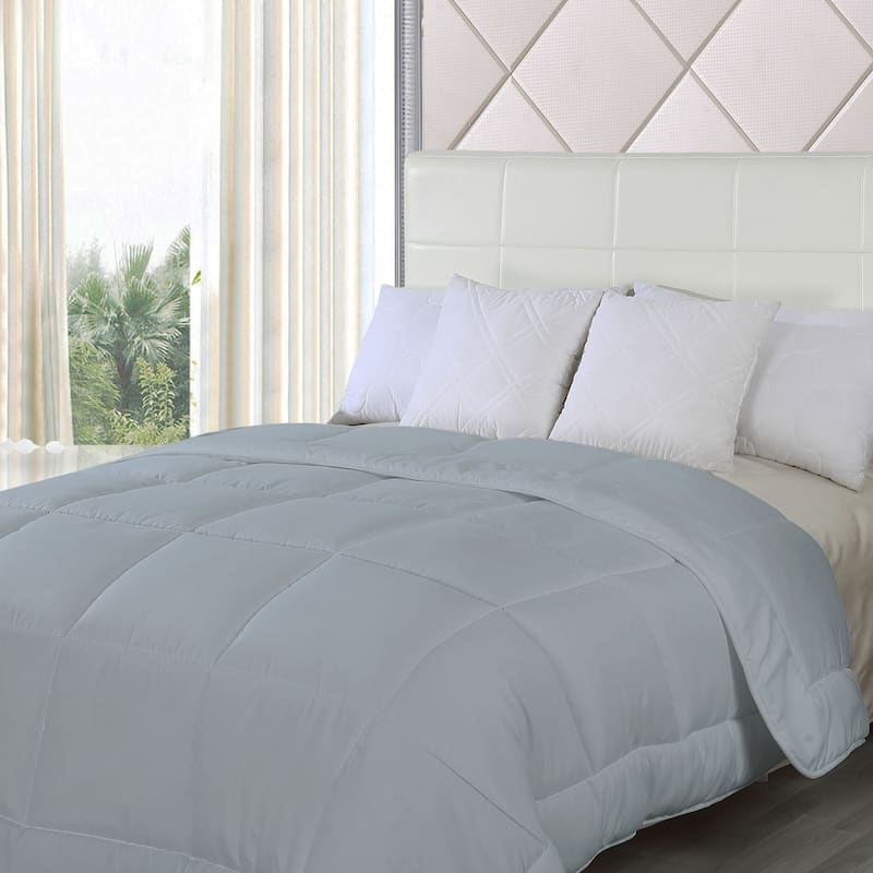 Waterford Home Goose Down Alternative Comforter - Silver - King