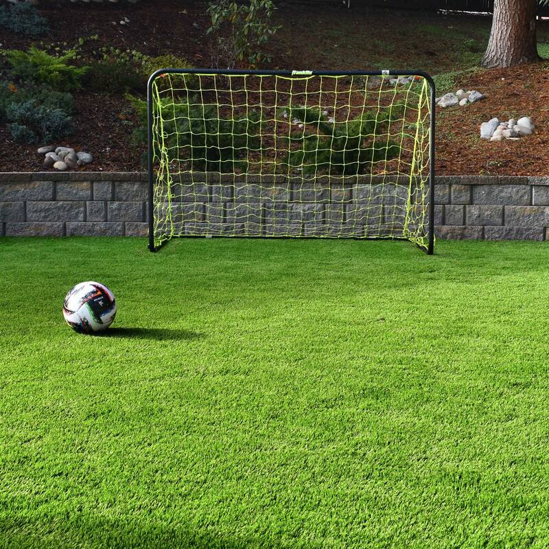 ALEKO Artificial Synthetic Landscape Fake 5 x 15 ft Grass Lawn Carpet Mat Turf - 5 x 15 ft