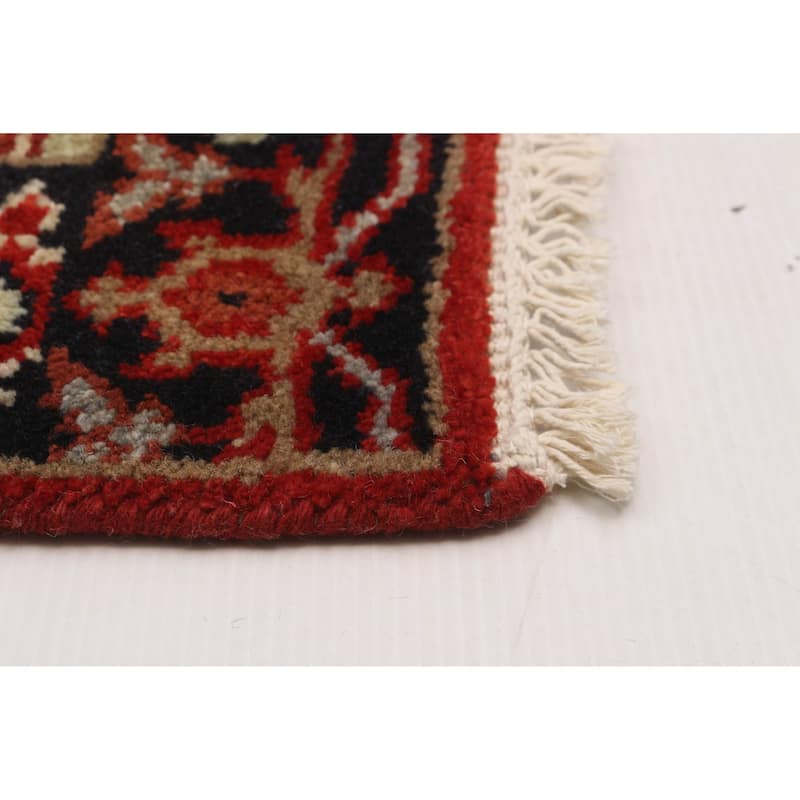 ECARPETGALLERY Hand-knotted Serapi Heritage Red Wool Rug - 2'5 x 16'2